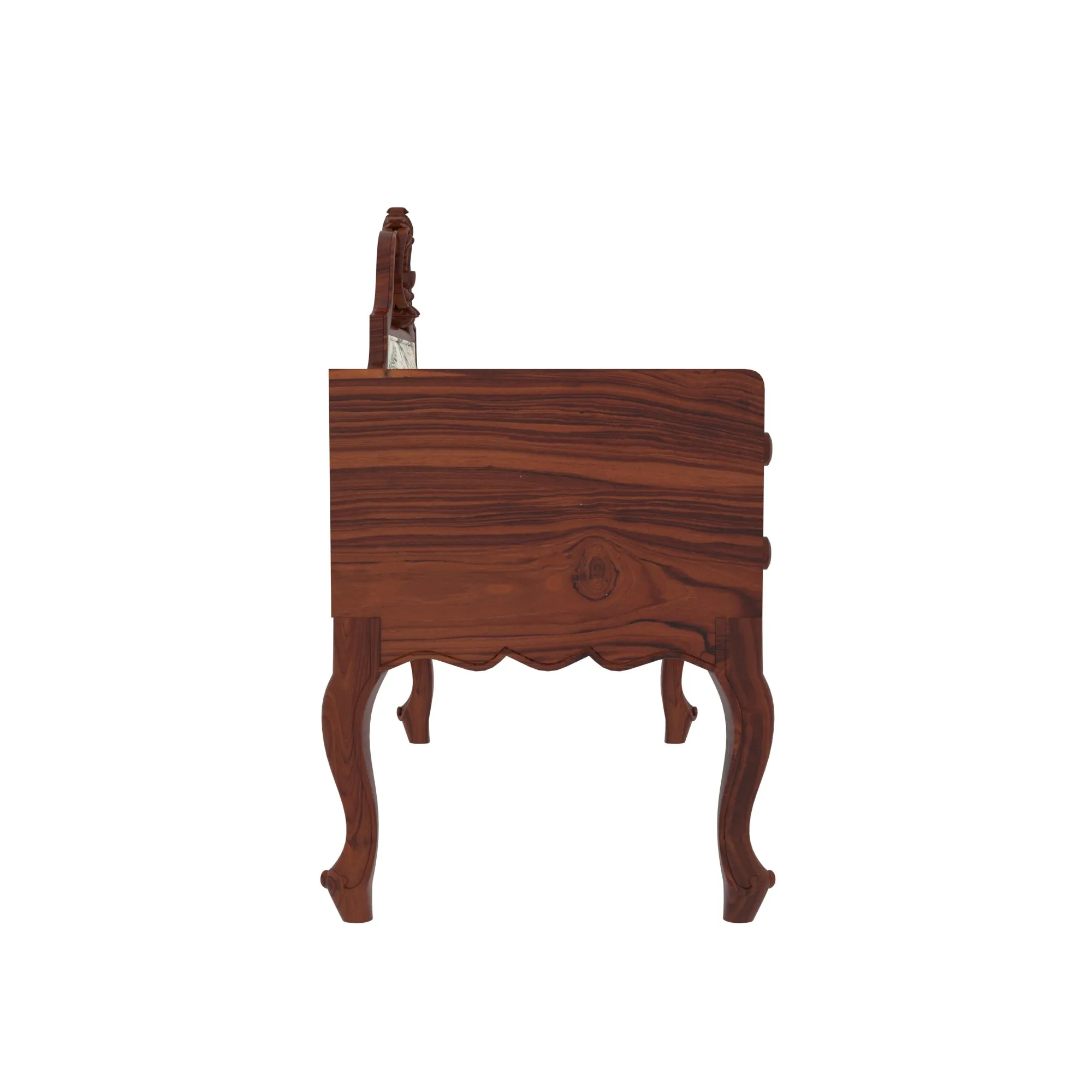 Unique Multistorage Space Classic Handmade Wooden Sofa